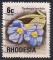 RHODESIE DU SUD N 239 o Y&T 1974 Fleurs (Thumbergia lacifolia)