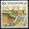 SINGAPOUR N 579a o Y&T 1990 Tourisme rivire Singapour