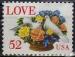 -U.A/U.S.A 1994 - Amour/Love, 2 colombes & roses, 52c - YT 2218/Sc 2815 *