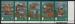 Guernesey 1998 - Tapisserie murale, bande de 5 se-tenant - YT 774-78/SG 765-69**
