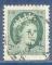 Canada N268 Elizabeth II 2c vert oblitr (non dentel en bas)