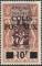 Dahomey (Rp.) 1967 - Colis postaux: TP de 1961 surcharg (10F/2F) - YT CP2 **