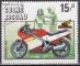 GUINEE BISSAU "les motos" n 339 de 1985 oblitr