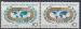 1986 URSS- RUSSIE 5322+22a** Espace, expo universelle, planisphre