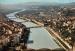 Lyon (69) - Les Ponts sur le Rhne -  droite la Sane et Fourvire