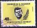 Salvador 1964 - Mort du Pt J. F. Kennedy death, 40 c, airmail - YT A193 