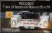 Telecarte - Carte tlphonique ; Peugeot 905 6 - Voiture de face - F404