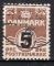 EUDK - 1955 - Yvert n 363 - Timbre n 255 surcharg