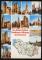 CPM 80 Les Belles Eglises de la SOMME + carte  Michelin N 989  Multi-vues