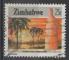 ZIMBABWE N 96 o Y&T 1985 Coucher de soleil sur le Zambze