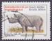 Timbre oblitr n 813(Yvert) Afrique du Sud 1993 - Rhinocros