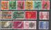 Suisse   lot de 14 timbres oblitrs  (2)
