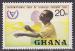 Timbre oblitr n 730(Yvert) Ghana 1981 - Anne internationale des handicaps