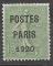 France - 1920 - YT n  25 nsg