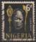 Nigeria 1961 - Art indigne : Masque Bnin - YT 103 