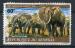 Timbre du SENEGAL 1980  Obl  N 531  Y&T    Elephants