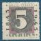 Brsil Poste arienne N39 Centenaire du timbre 5cr oblitr