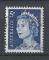 AUSTRALIE - 1966/70 - Yt n 323A - Ob - Srie courante Elizabeth II 5c bleu fonc