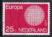 Pays-bas 1970; Y&T n 914; 25c Europa, rouge