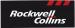 Autocollant Rockwell Collins noir