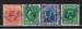 Italie / Lot de 4 timbres fiscaux ( 2 identiques ), oblitrs