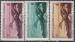 Nelle CALEDONIE  N 262/4 de 1948 tous les timbres  ce type neufs
