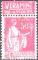 Bande pub RICQLS sur timbre oblitr Paix n283 au type 2