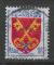 FRANCE - 1955 - Yt n 1047 - Ob - Armoiries de provinces : Comtat Venaissin