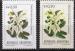 ARGENTINE N 1335 et 1335a ** Y&T 1982 Fleurs (Bouhinia candicans)