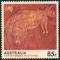 Australie 1984 - Bicentenaire, art rupestre aborigne: rock possum - YT 887 **