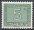 LUXEMBOURG - 1946 - Chiffre - Yvert Taxe 23 Neuf *