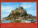 Le Mont St-Michel (50) - Vue gnrale et la digue d'accs (voitures)