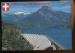CPM 73 BEAUFORTAIN Barrage de Roselend en fond le Rocher des Vents et Mont Blanc