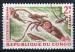 CONGO N 144A o Y&t 1961-64 Poissons cephalopodes Abyssaux (Lycoteuthis dialema)