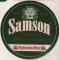Sous-bock - bire "Samson/Budweiser Bier" beer (Rp. Tchque/Czech Rep.)