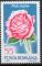 ROUMANIE N 2555 o Y&T 1970 Roses (Pink lustre)