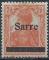 Sarre - 1920 - Y & T n 5 - MH (traces rousses au dos)