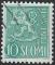 FINLANDE - 1954/58 - Yt n 412 - Ob - Srie courante 10m vert