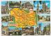 Carte Postale Moderne Yonne 89 - Carte du dpartement
