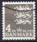 DANEMARK  N 470C o Y&T 1967-1970 armoiries