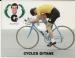 CYCLES GITANE.BERNARD HINAULT.1981.CATE POSTAL.COLLECTION