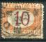 Timbre ITALIE  Taxe  1870 - 1903  Obl   N 06    Y&T    