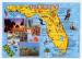 Carte Postale Moderne Etats-Unis - Carte de la Floride