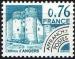 166 - Chateau d'Angers - 0,76 bleu - neuf - anne 1981  