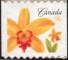 Canada 2007 - Fleur/Flower: orchide jaune, roulette/coil - YT 2325a / Sc 2245 