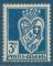 Algrie N194 Armoiries d'Alger 3F bleu neuf**