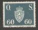 Norway - Scott O63    arms / armes