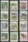 Suisse 1990  1995; srie complte 12 timbres animaux