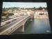 CPSM anime CORBEIL ESSONNES  vue arienne du Pont sur la Seine Voitures Cars
