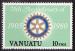Timbre neuf ** n 611(Yvert) Vanuatu 1980 - Anniversaire du Rotary International